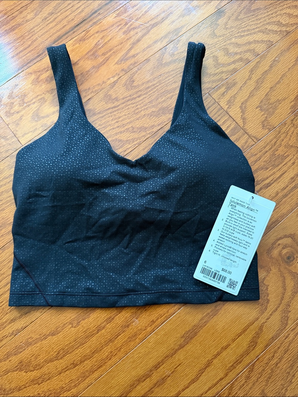 lululemon athletica align tank built-in shelf bra intended support
